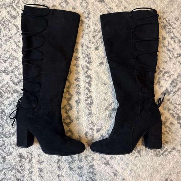 SO Shoes - Size 10 So-clothing Women's Black Boots